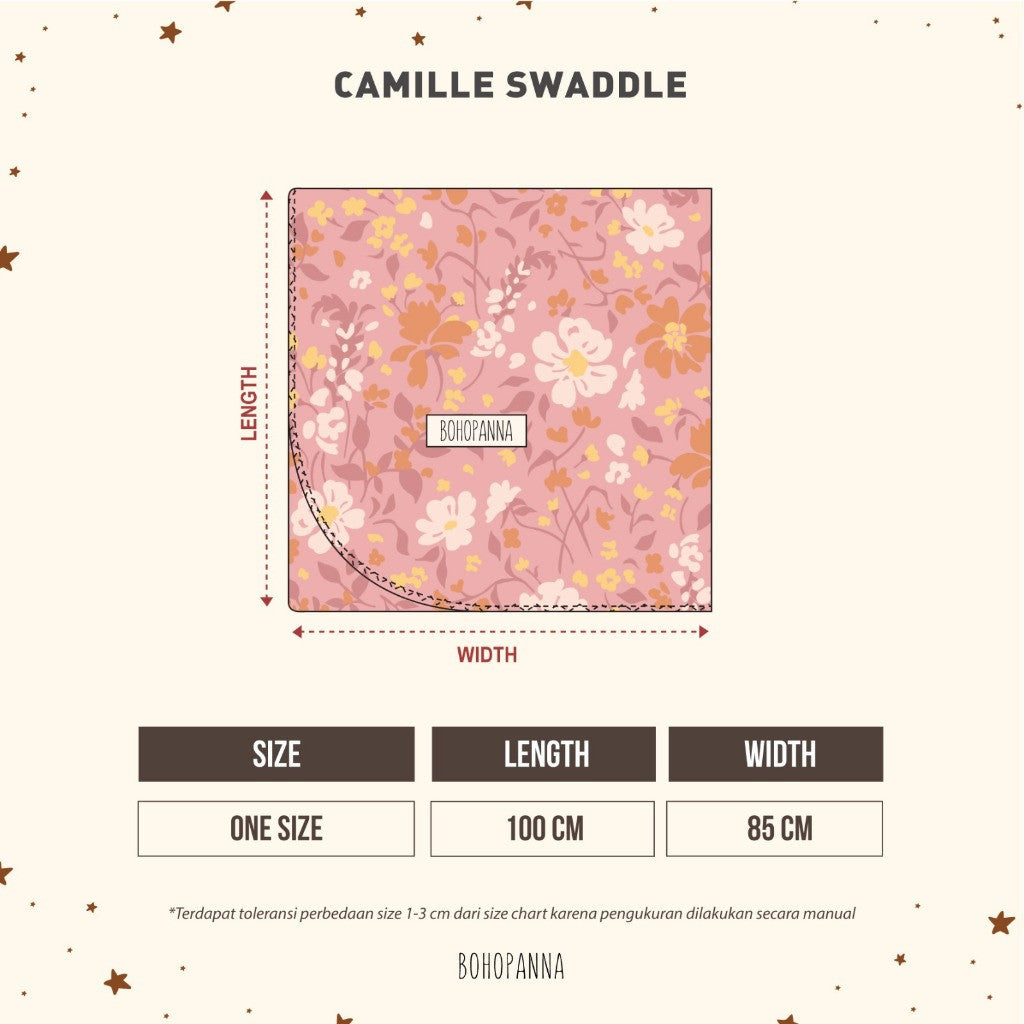 BOHOPANNA - CAMILLE SWADDLE 2536 - BEDONG BAYI