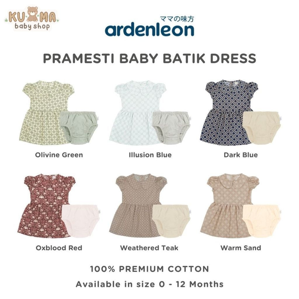 ARDENLEON Dress Bayi Pramesti Baby Batik Dress