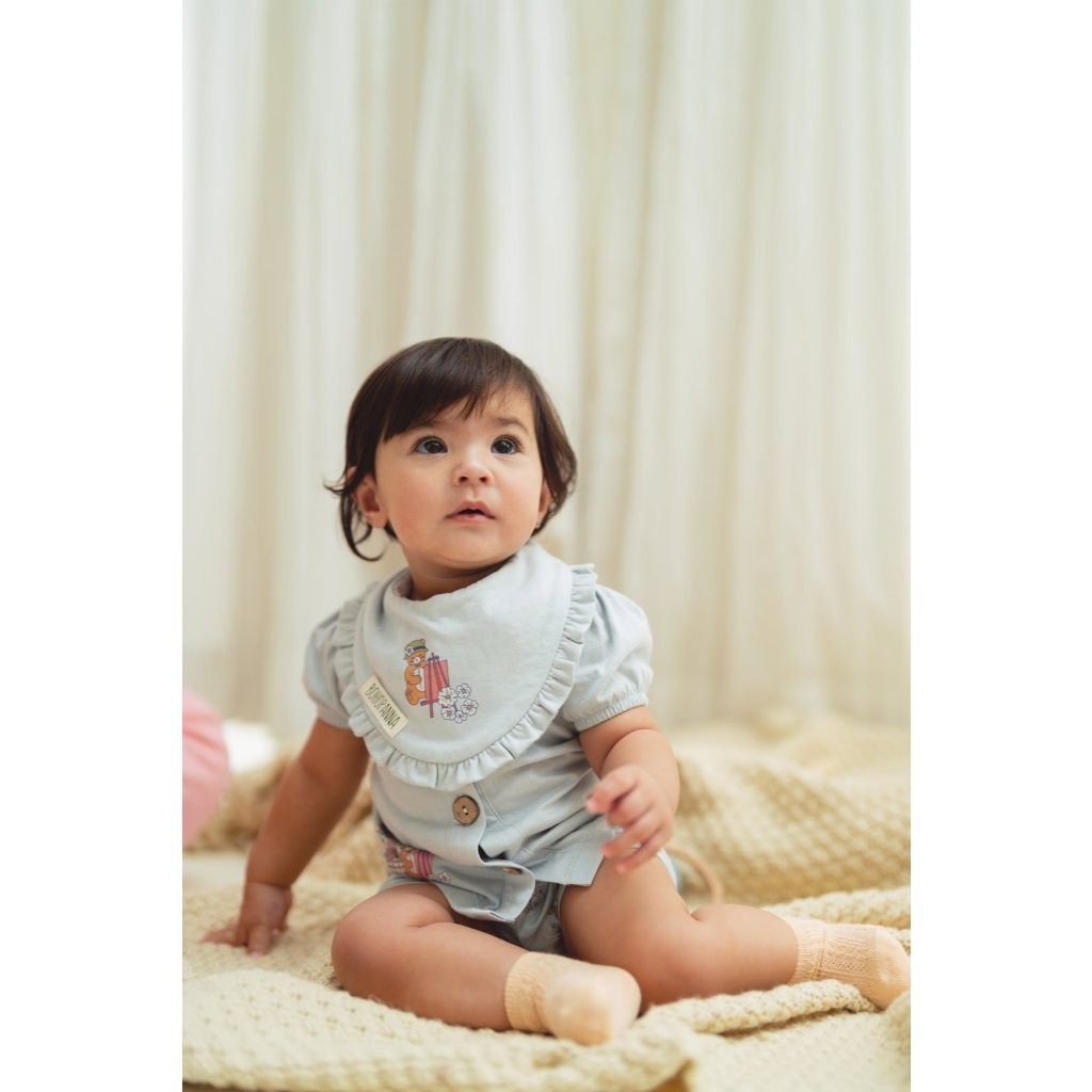 BOHOPANNA - BIB RUFFLE 2536 - SLABER BAYI - CELEMEK BAYI