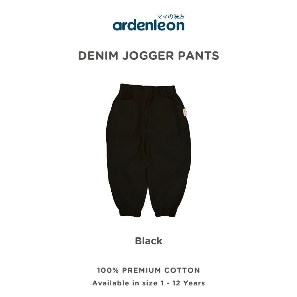 ARDENLEON Celana Panjang Anak Denim Jogger Pants