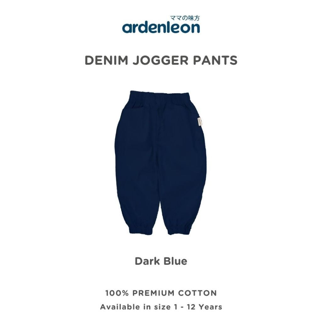 ARDENLEON Celana Panjang Anak Denim Jogger Pants