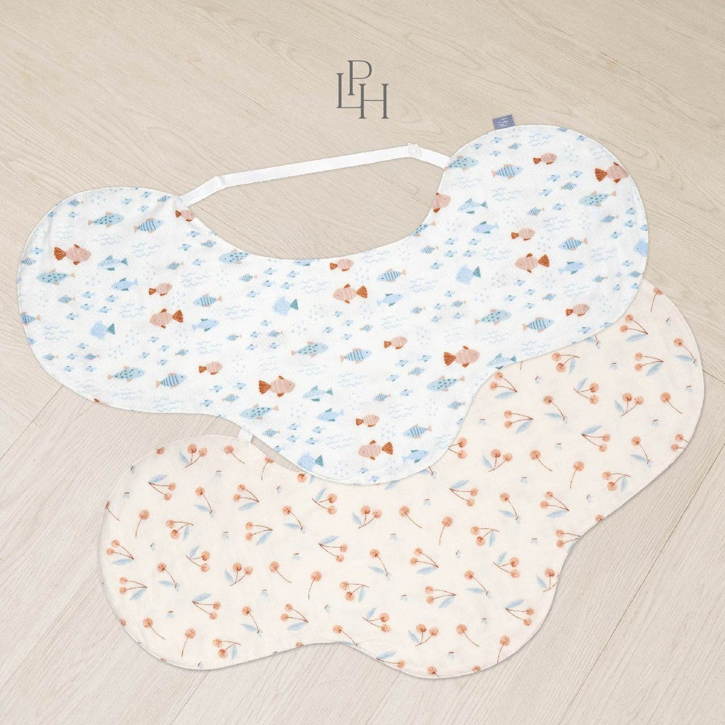 Little Palmerhaus - Muslin Burp and Bib (Celemek Bayi)