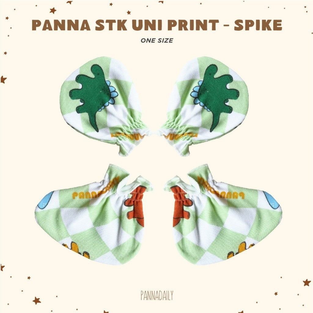 BOHOPANNA - PANNADAILY - STK UNI PRINT - Mitten Dan Booties Bayi