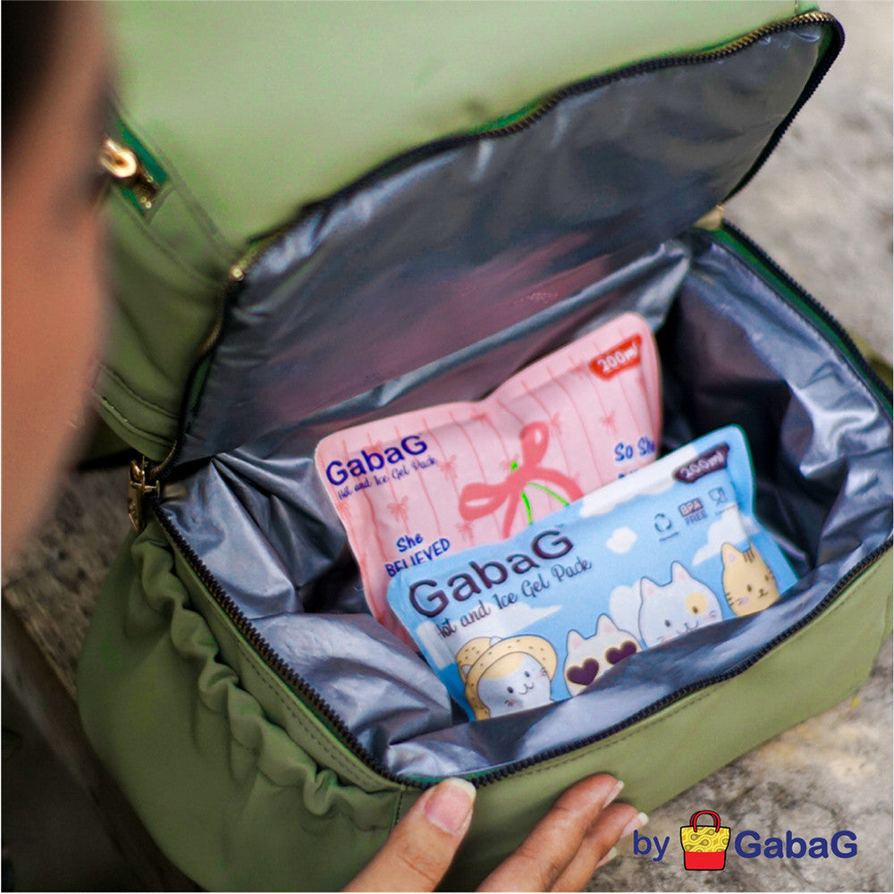 Gabag Tas Asi - Diaper & Cooler Bag Backpack Multifungsi - Muat Pompa Besar - Anti Bocor - Garansi - Leak Proof - URBAN