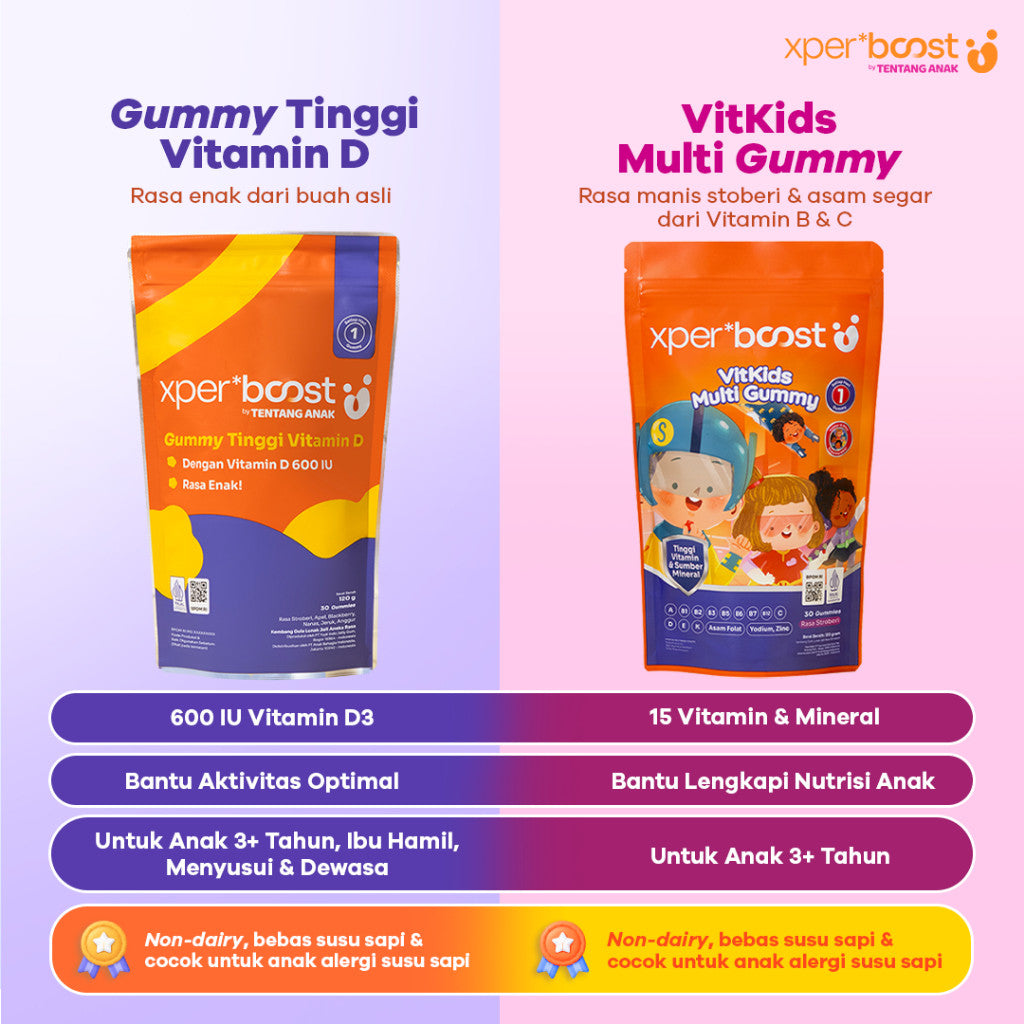 Expert Boost - VitKids Gummy Multivitamin Anak 1 Pouch @30 pcs