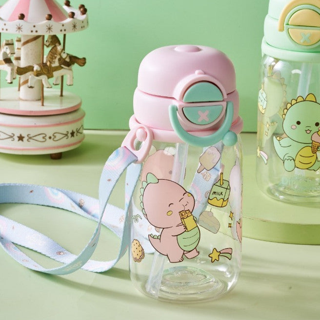 Little Dimple Flip-It Kid's Water Bottle - Botol Minum Anak Tritan BPA Free