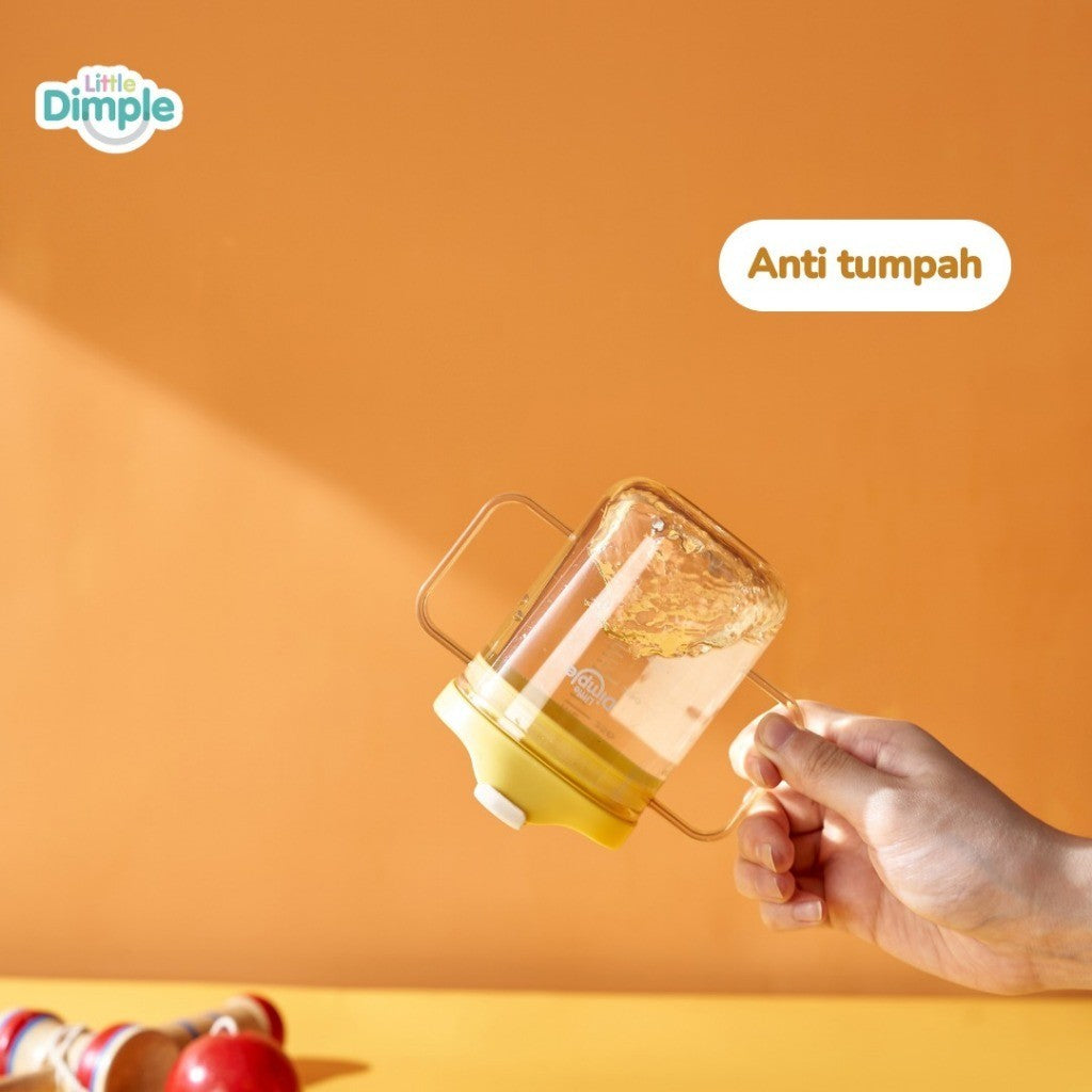 Little Dimple PPSU Toddler Training Cup - Gelas Minum Anak Anti Tumpah