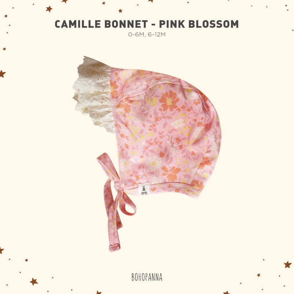 BOHOPANNA - BONNET CAMILLE 2536 - Topi Bayi Perempuan