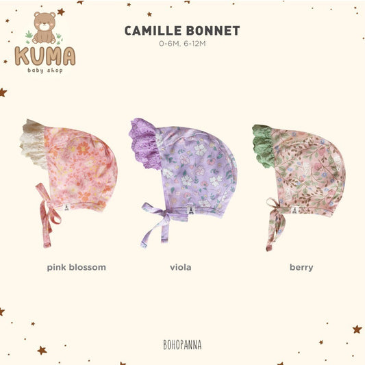 BOHOPANNA - BONNET CAMILLE 2536 - Topi Bayi Perempuan