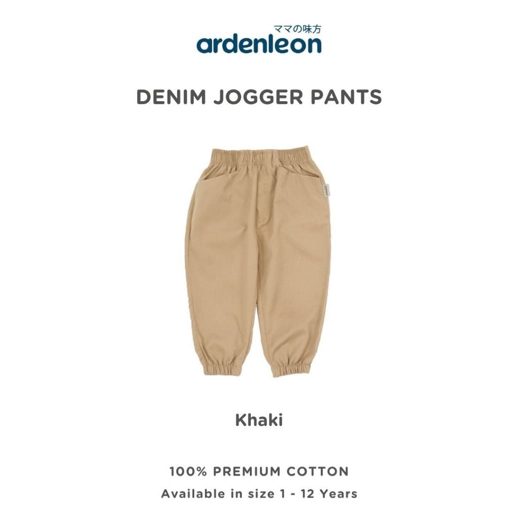 ARDENLEON Celana Panjang Anak Denim Jogger Pants