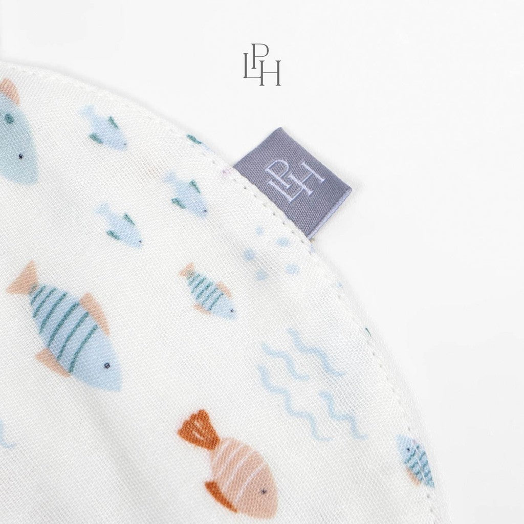 Little Palmerhaus - Muslin Burp and Bib (Celemek Bayi)