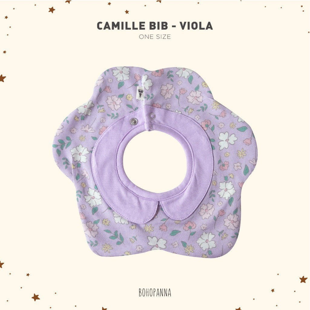 BOHOPANNA - BIB CAMILLE 2536 - Slabber Bayi Perempuan