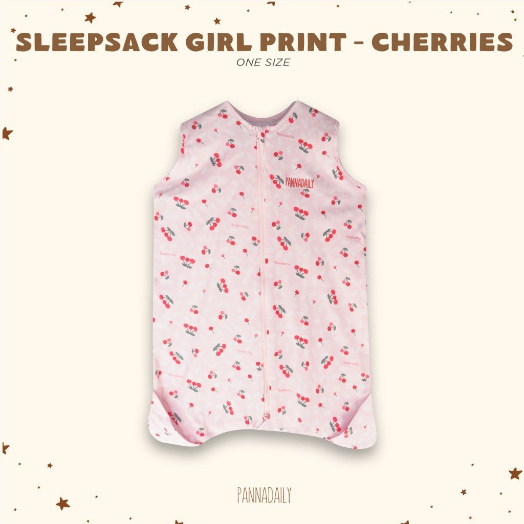 BOHOPANNA - PANNADAILY -SLEEP SACK GIRL PRINT - SELIMUT BAYI 5551