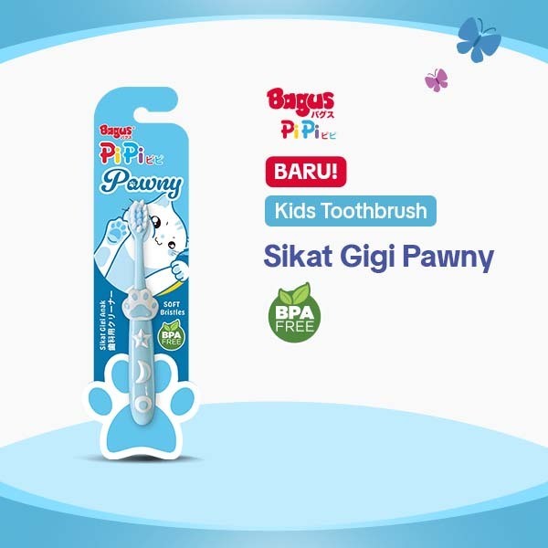 Bagus Toothbrush Sikat Gigi Anak Pawny (Warna dikirim Random)