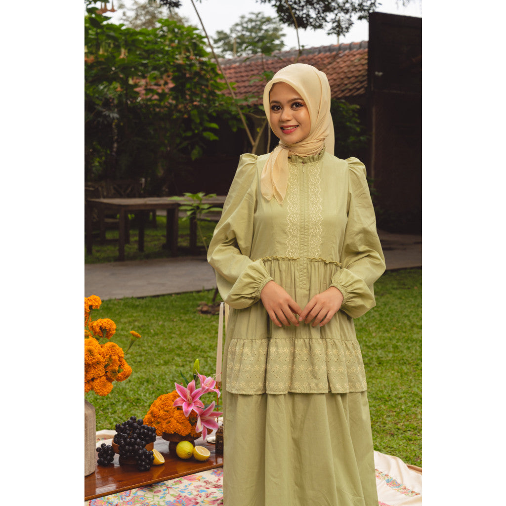 BOHOPANNA - RAYA COLLECTION - NABILA MOMMY DRESS - GAMIS - BAJU MUSLIM