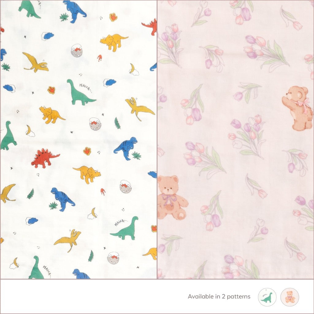 Little Palmerhaus - Muslin Burp and Bib (Celemek Bayi 2.0