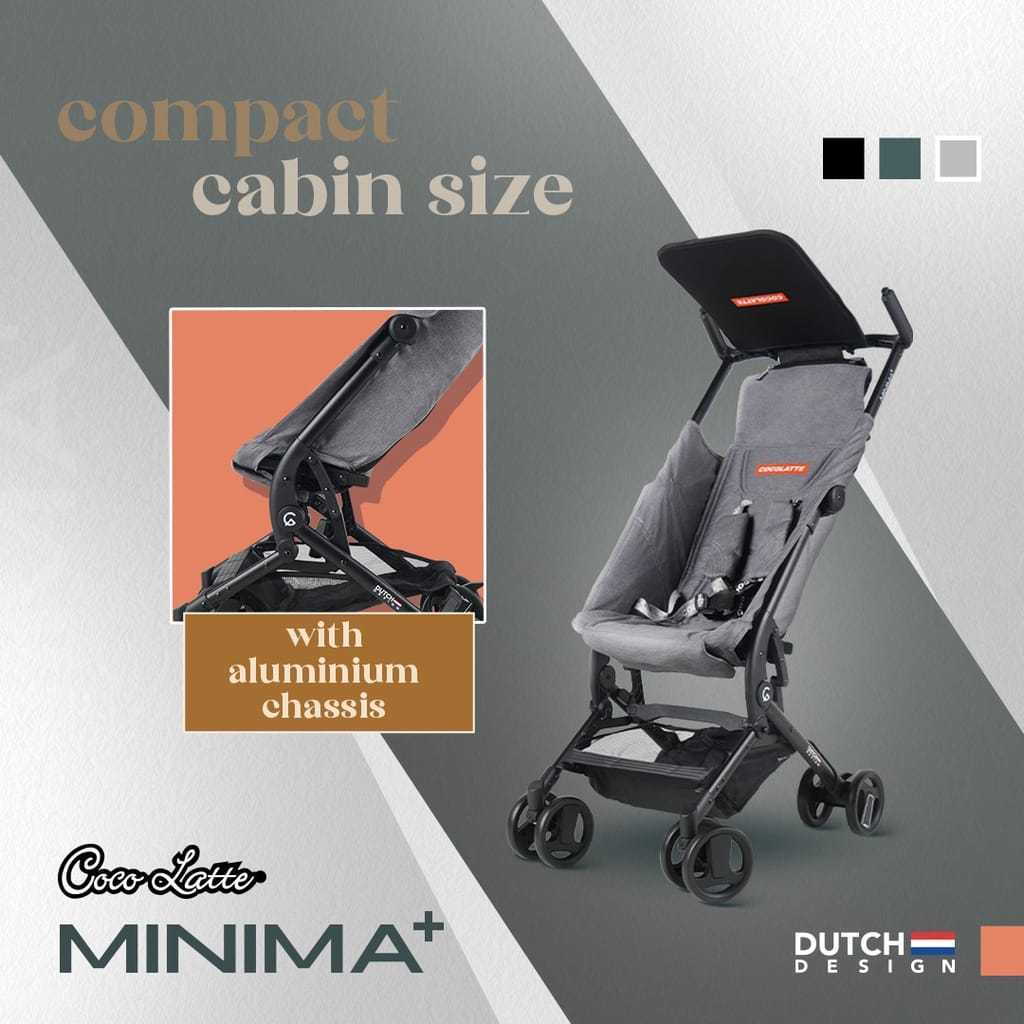 Cocolatte Minima+ Cabin Size / Kereta Dorong Cocolatte / Cocolatte Minima / Stroller Traveling / Minima plus