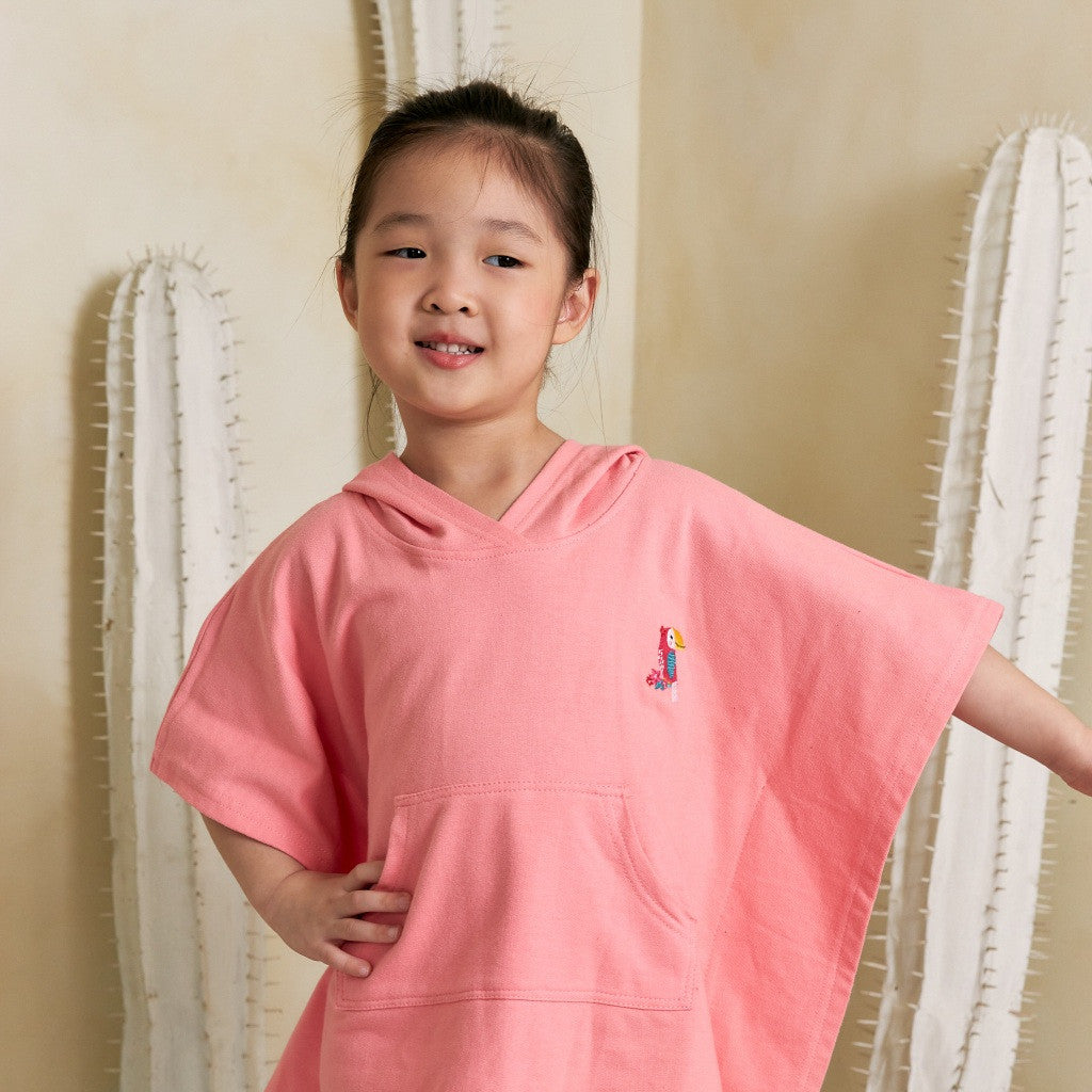 Junior Sunny Side Handuk Renang Anak Hoodie PoncoTebal | Swimming Towel Kids JWN19