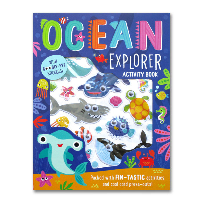 Buku Stiker Anak Sticker Activity Book (Shiny Foil Stickers / Glow in the Dark Sticker / Googly-eye Stickers)