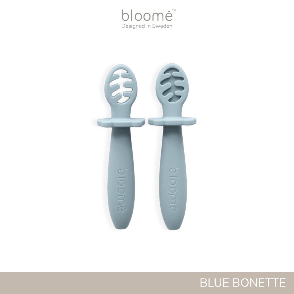 BLOOME – Palm Grip Training Spoon - Stage 1 | Sendok Latihan Genggam Untuk Bayi