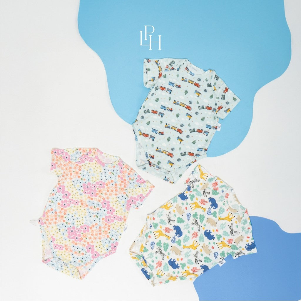 Little Palmerhaus - Little Wear Short Bodysuit (Jumper Bayi) 38.0
