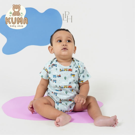 Little Palmerhaus - Little Wear Short Bodysuit (Jumper Bayi) 38.0