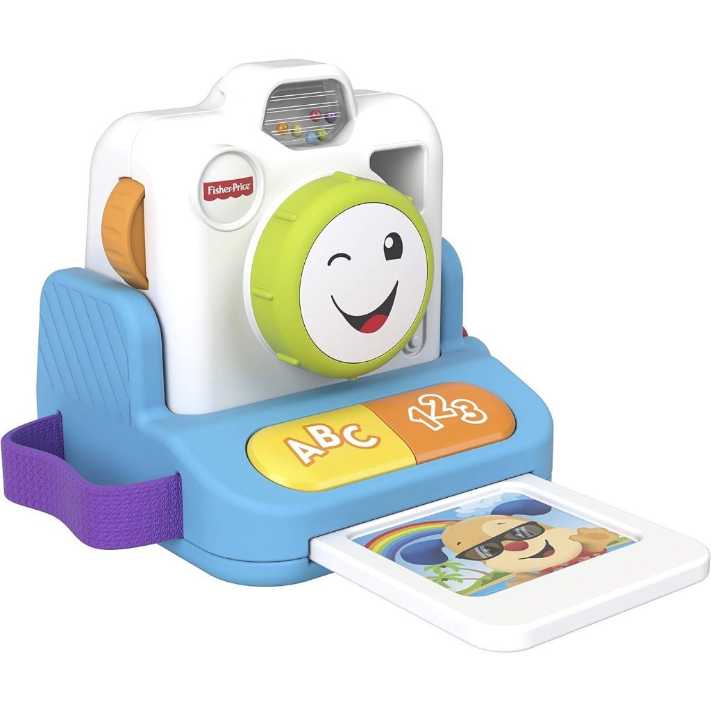 FISHER PRICE LAUGH AND LEARN CLICK AND LEARN INSTANT CAMERA MAINAN KAMERA ANAK