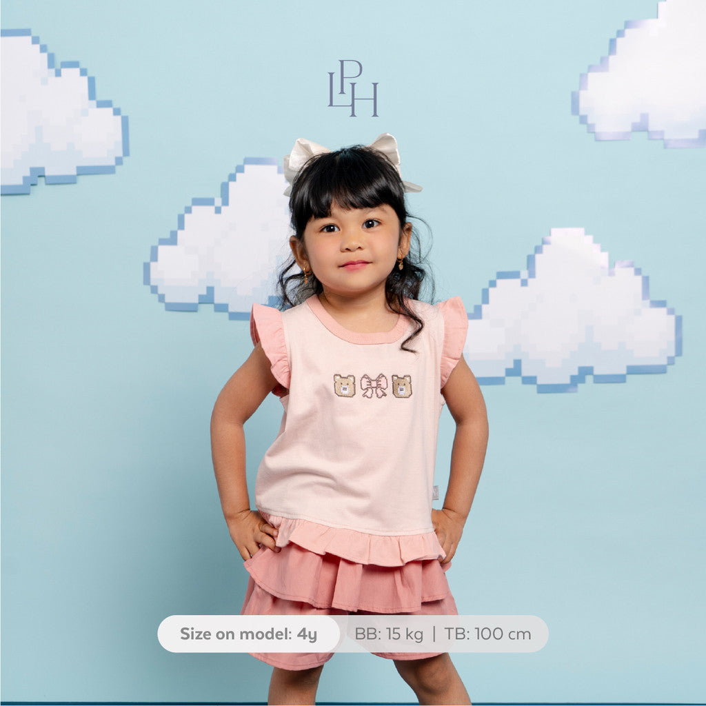 Little Palmerhaus - Becca Top (Kaos Anak Perempuan)