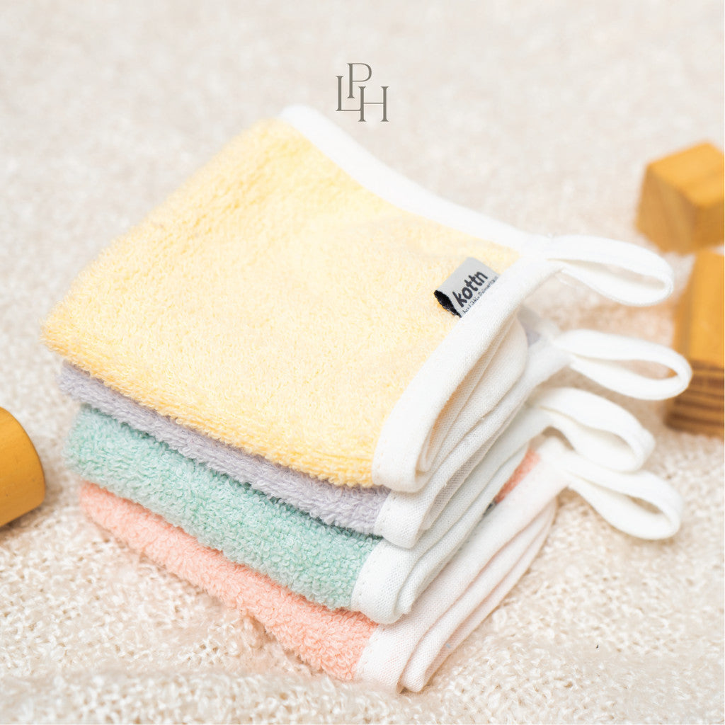 Little Palmerhaus - Kottn Washcloth 2.0 Set Of 4 (Waslap Bayi)