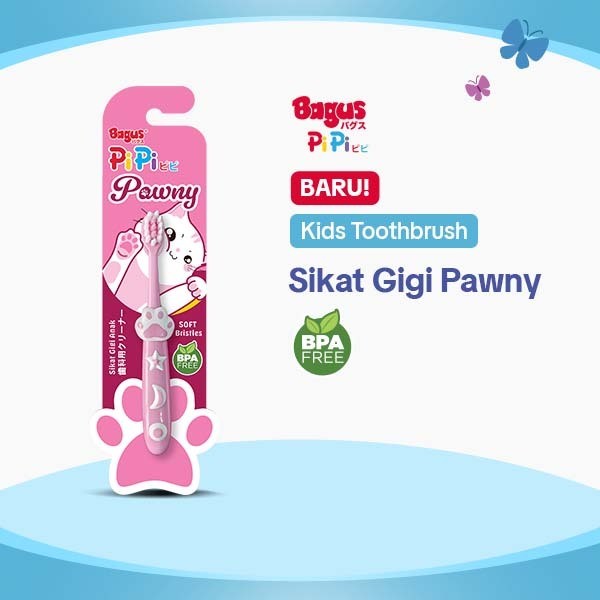 Bagus Toothbrush Sikat Gigi Anak Pawny (Warna dikirim Random)