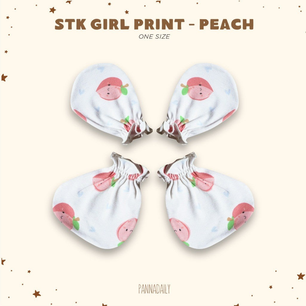 BOHOPANNA - PANNADAILY - STK GIRL PRINT - Mitten & Booties 5551