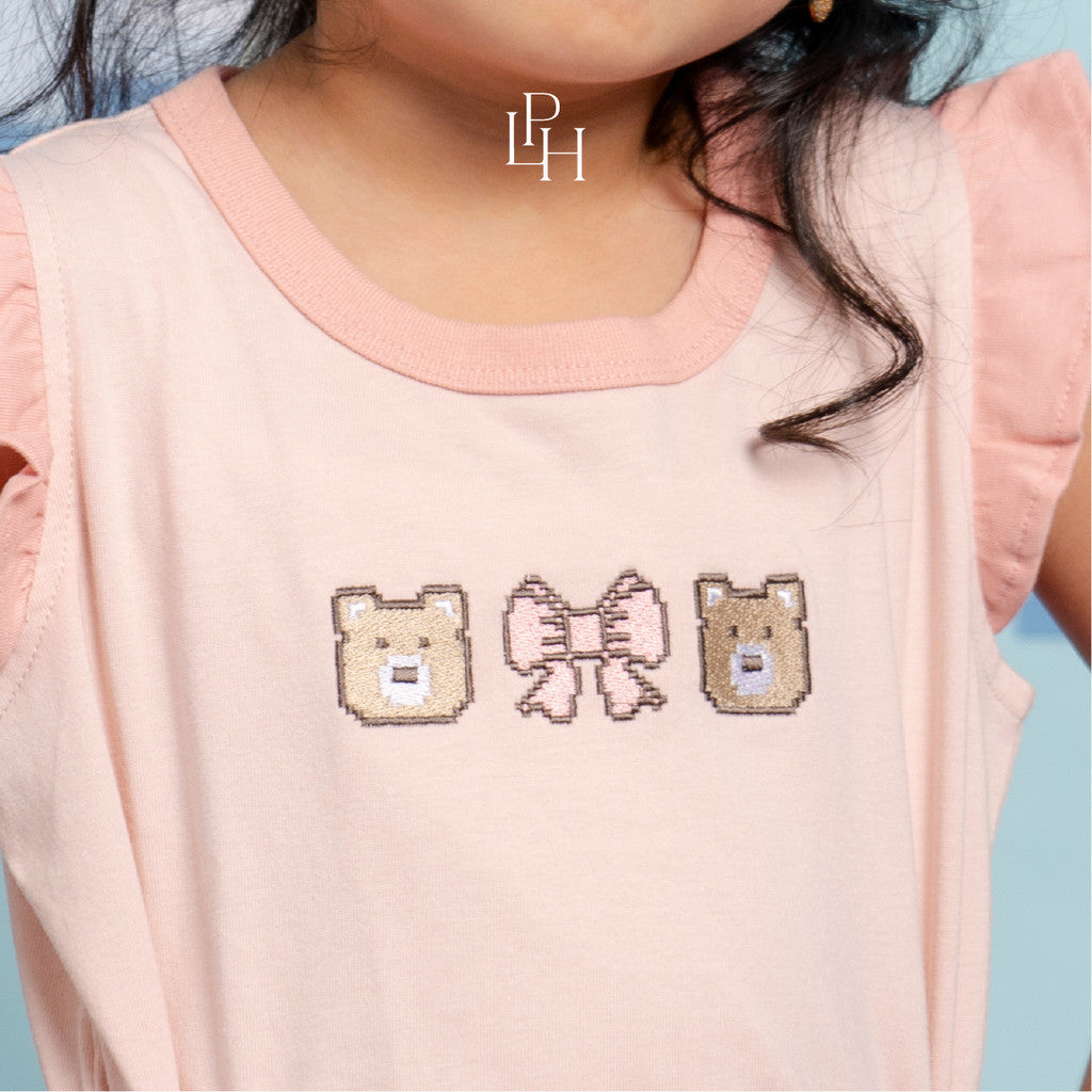 Little Palmerhaus - Becca Top (Kaos Anak Perempuan)