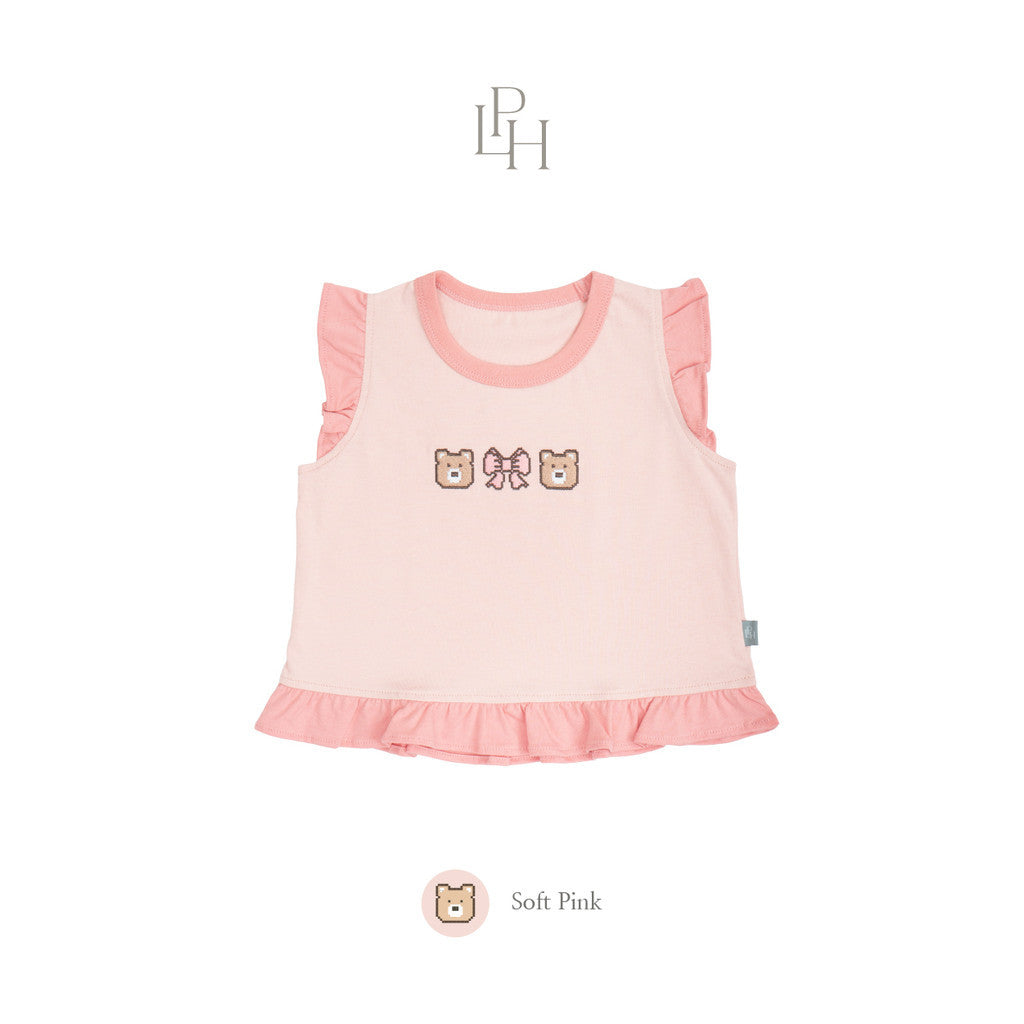 Little Palmerhaus - Becca Top (Kaos Anak Perempuan)