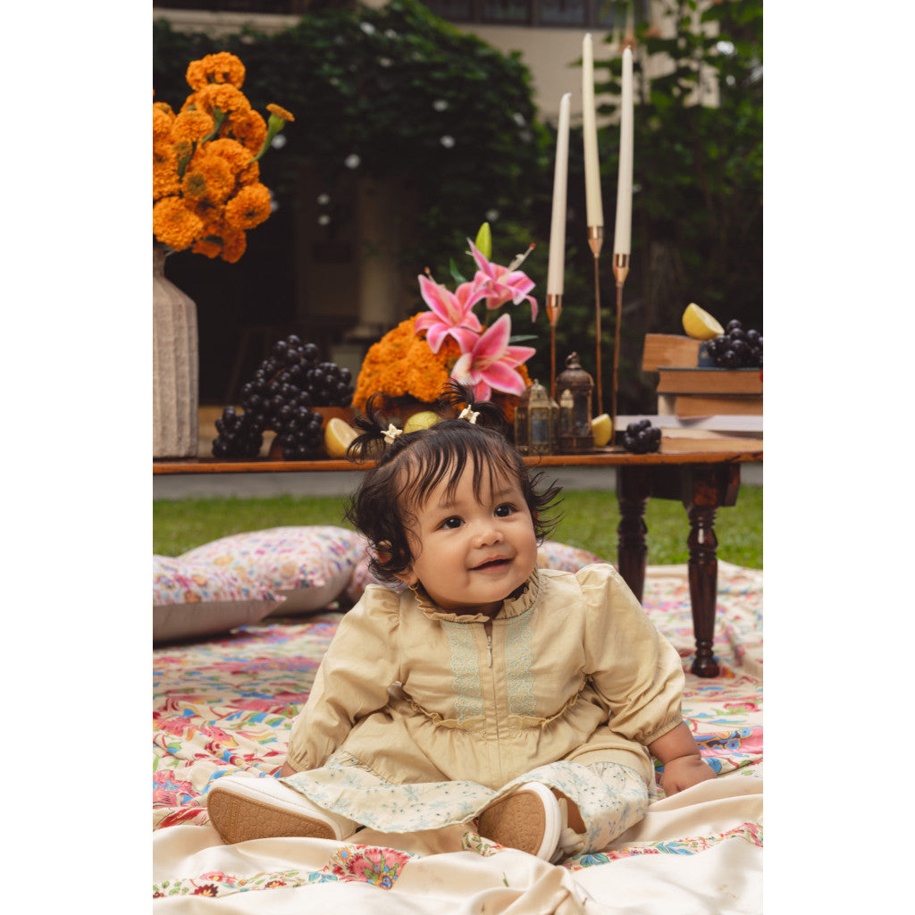 BOHOPANNA - RAYA COLLECTION - NABILA BABY DRESS - Dress Anak Perempuan - Dress Raya - Baju Muslim