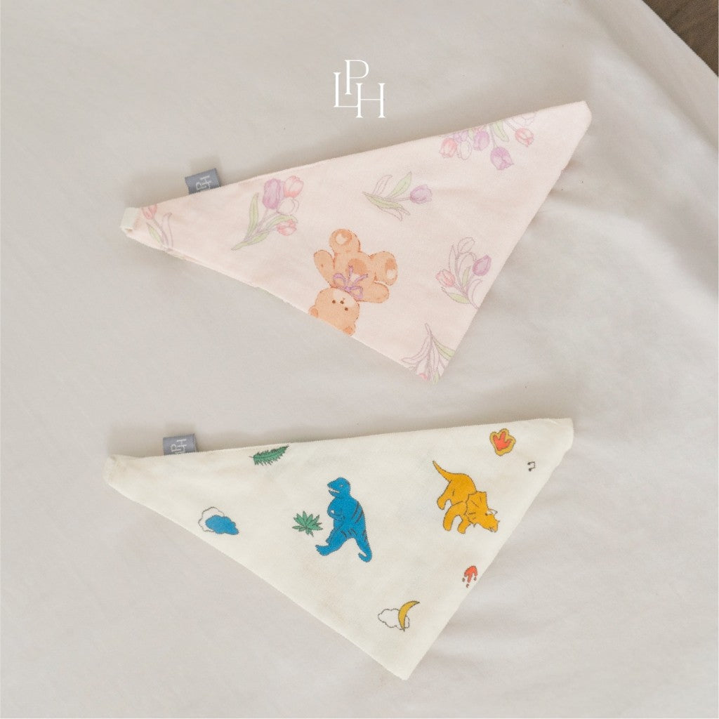 Little Palmerhaus - Muslin Bandana Bib (Celemek Bayi) 2.0