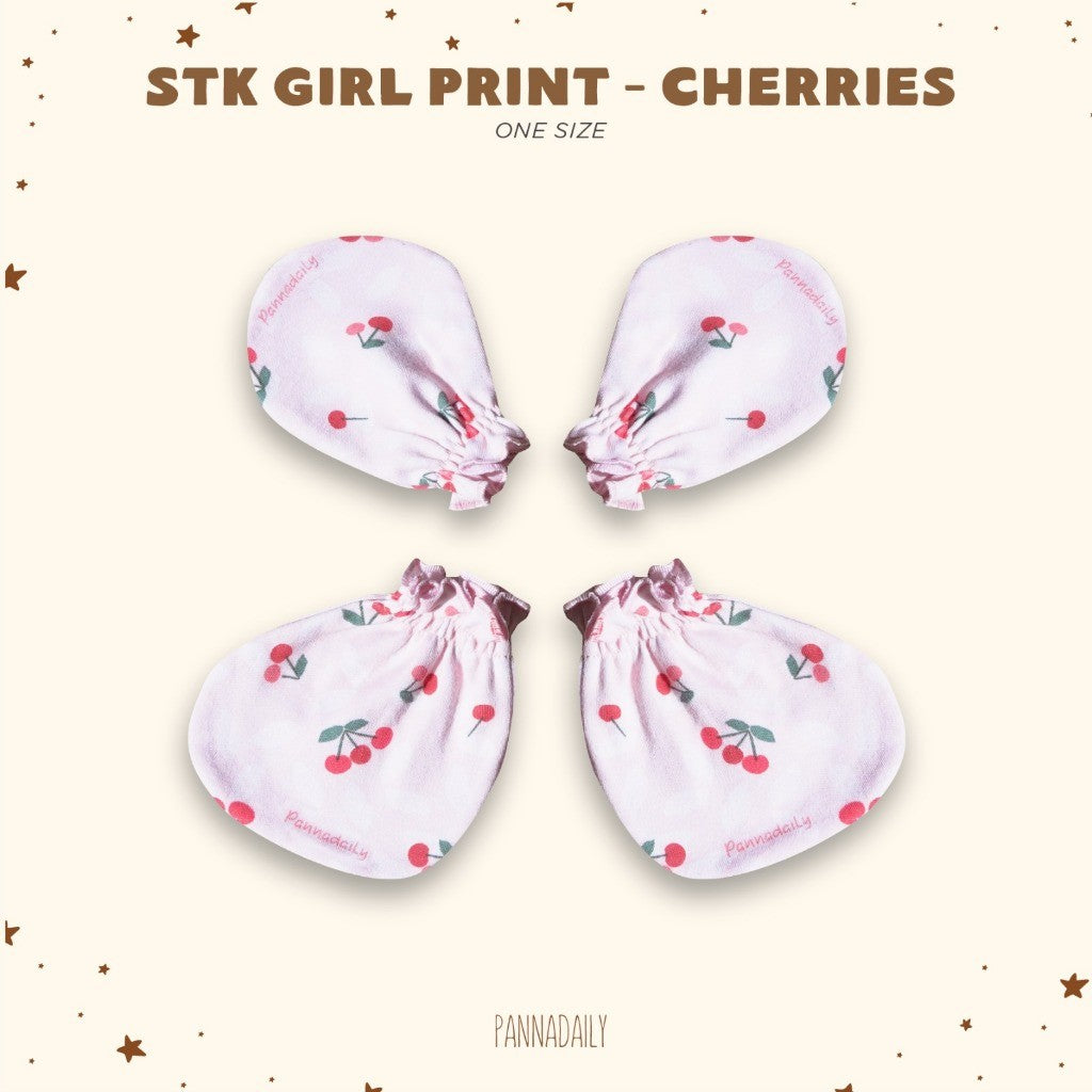 BOHOPANNA - PANNADAILY - STK GIRL PRINT - Mitten & Booties 5551