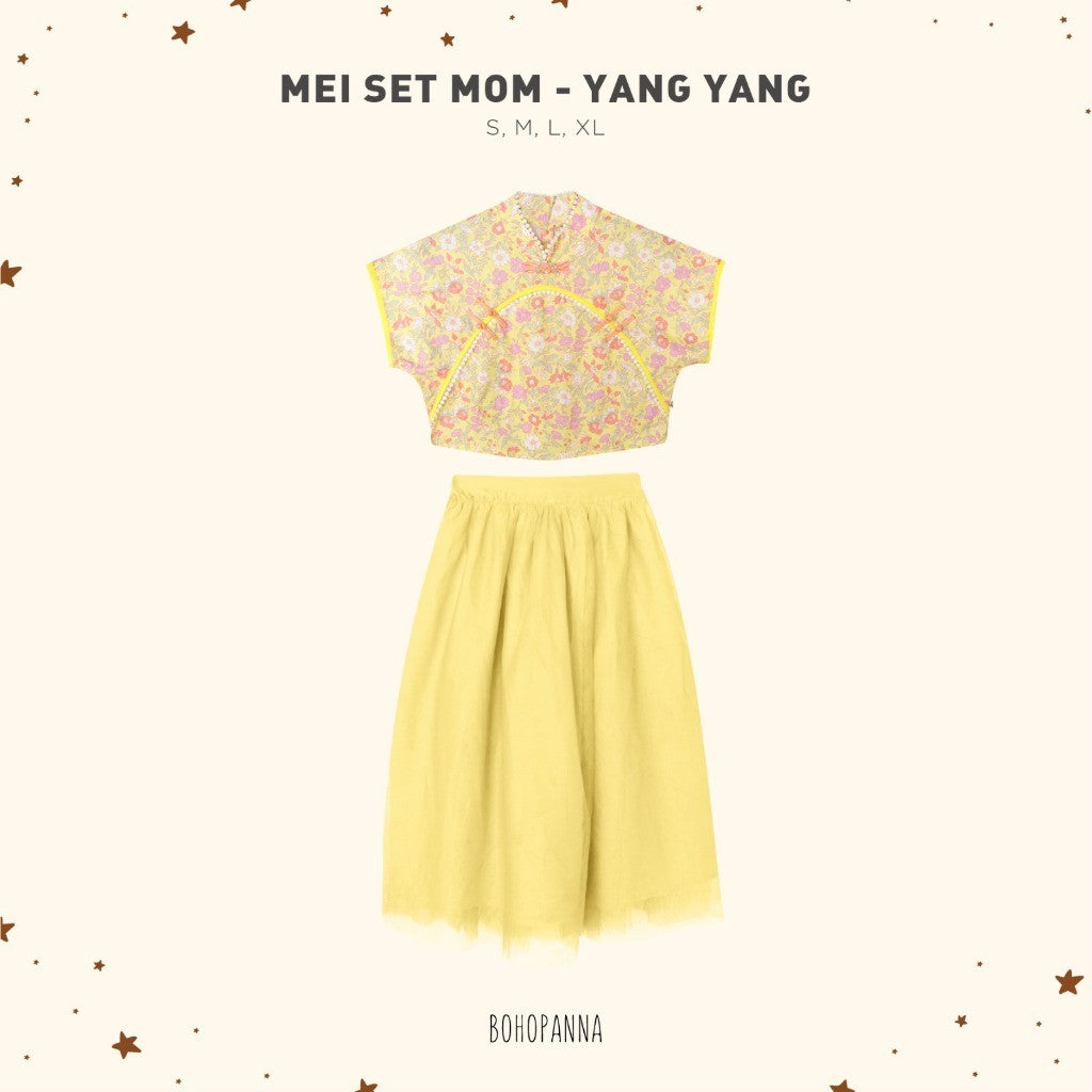BOHOPANNA - MEI SET MOM - Setelan Baju Imlek Dewasa - Setelan Baju Imlek Mom