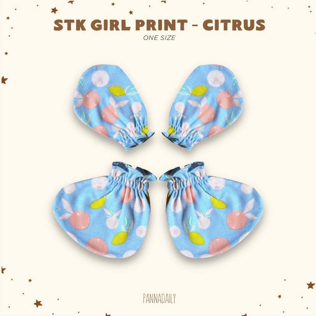 BOHOPANNA - PANNADAILY - STK GIRL PRINT - Mitten & Booties 5551