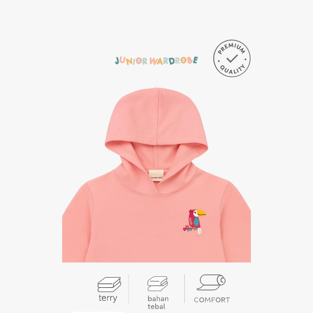 Junior Sunny Side Handuk Renang Anak Hoodie PoncoTebal | Swimming Towel Kids JWN19