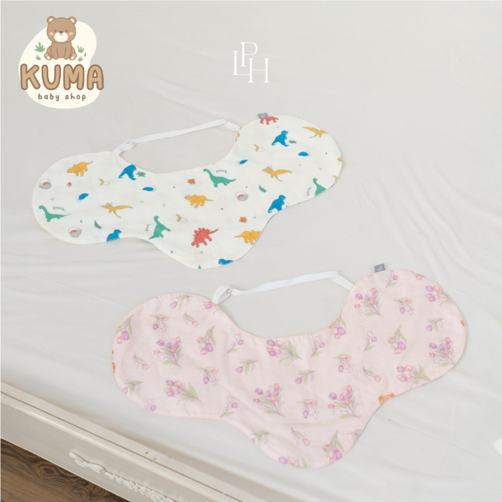 Little Palmerhaus - Muslin Burp and Bib (Celemek Bayi 2.0