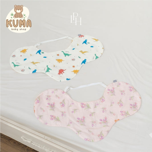 Little Palmerhaus - Muslin Burp and Bib (Celemek Bayi 2.0