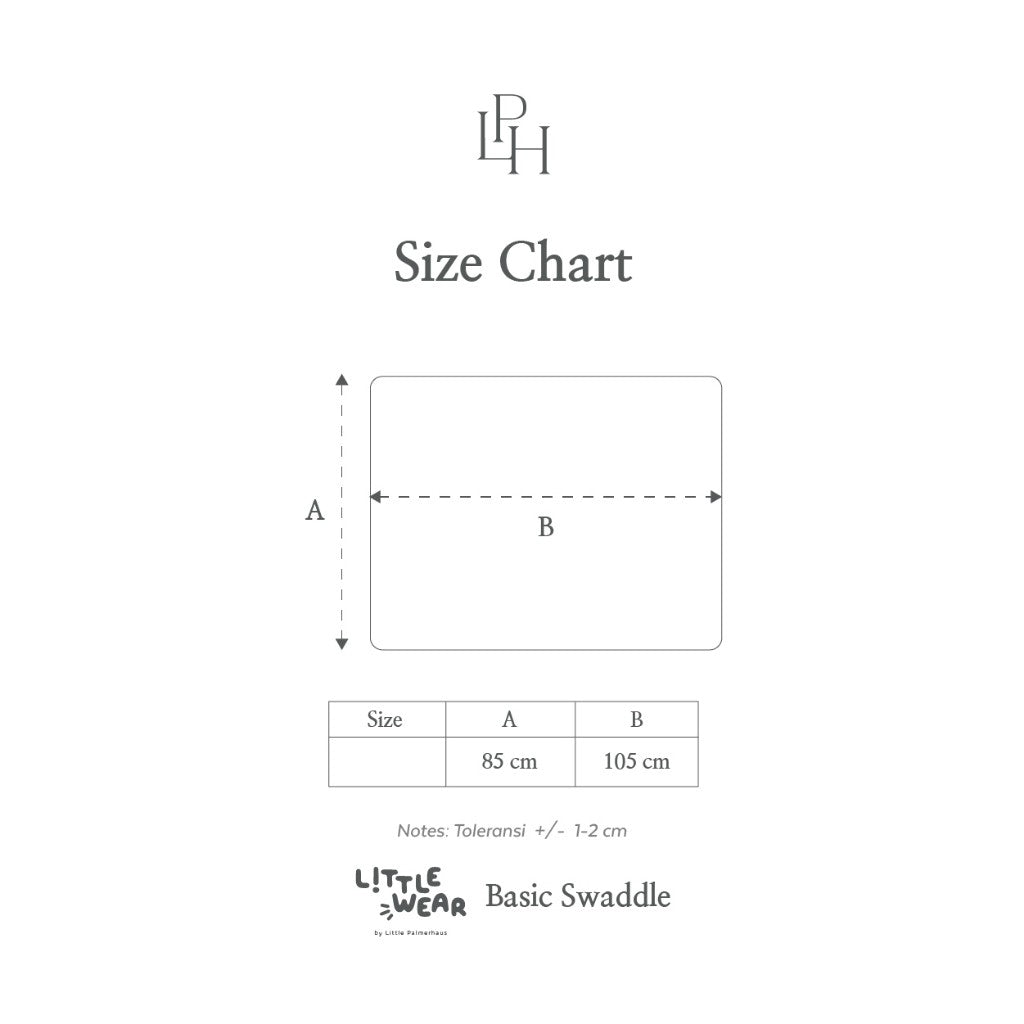 Little Palmerhaus - Little Wear Basic Swaddle (Bedong Bayi) 38.0
