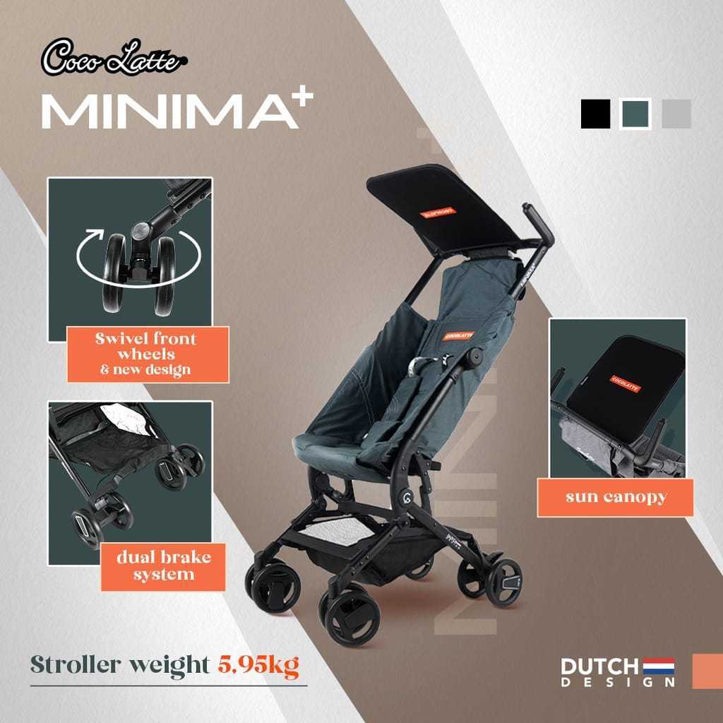 Cocolatte Minima+ Cabin Size / Kereta Dorong Cocolatte / Cocolatte Minima / Stroller Traveling / Minima plus