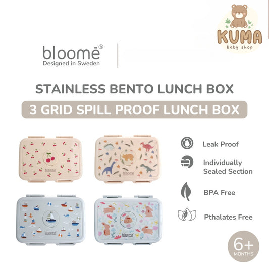 BLOOME – Stainless Bento Lunch Box Tempat Makan Siang Anak