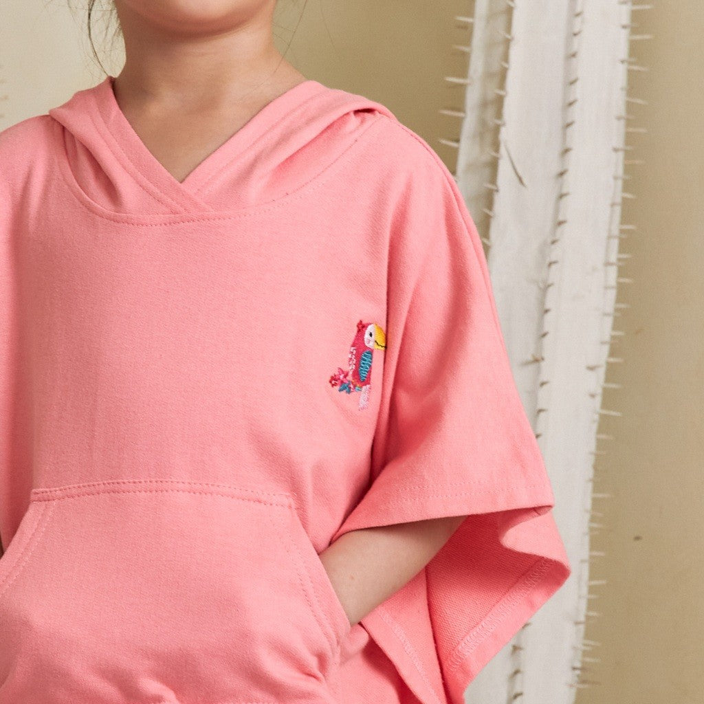 Junior Sunny Side Handuk Renang Anak Hoodie PoncoTebal | Swimming Towel Kids JWN19