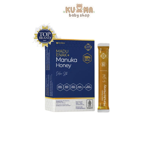 Madu Enak Manuka MGO50 - 1 Box isi 10 Stick - Madu Asli