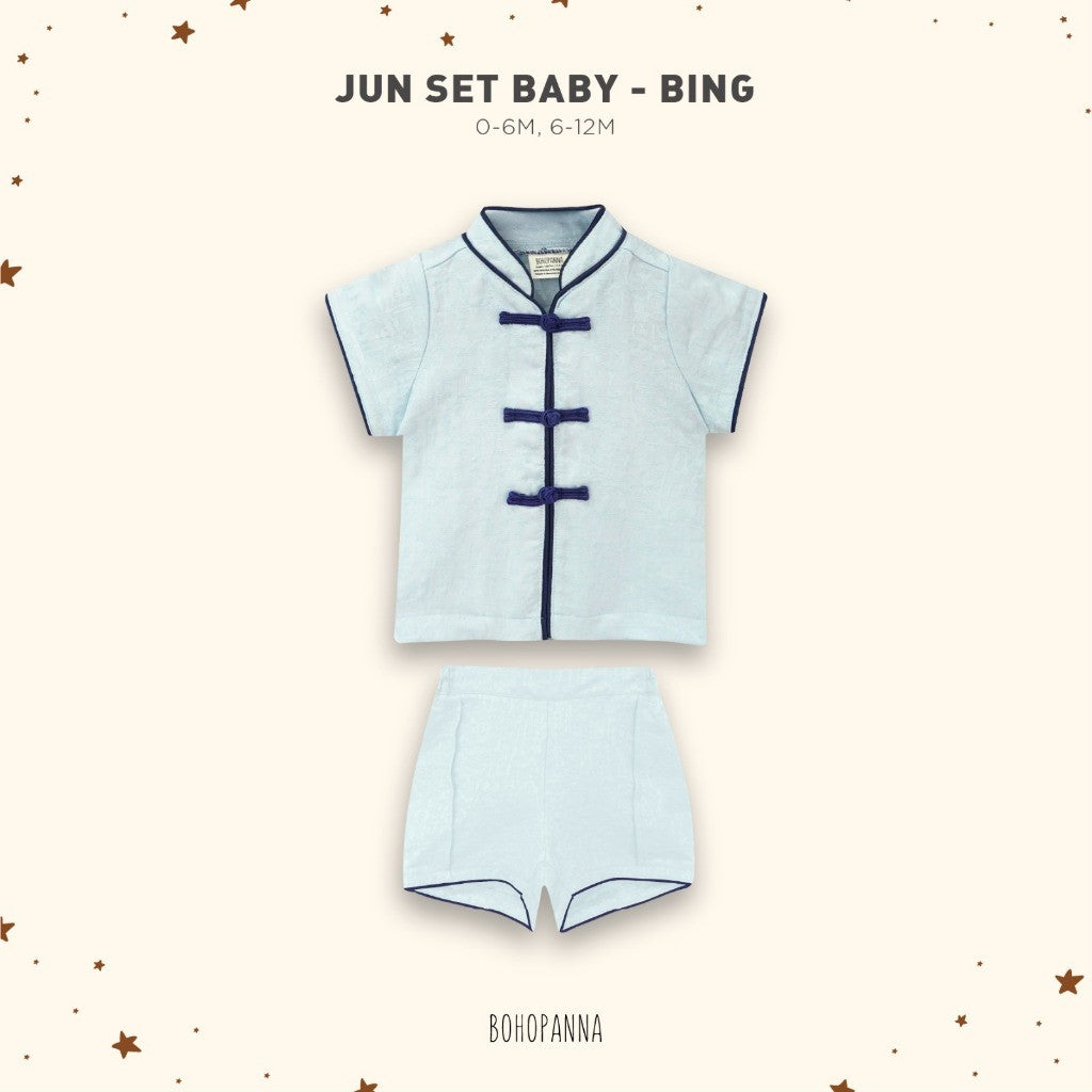 BOHOPANNA - JUN SET BABY - Setelan Baju Imlek Bayi Laki-Laki - Baju Imlek 2620