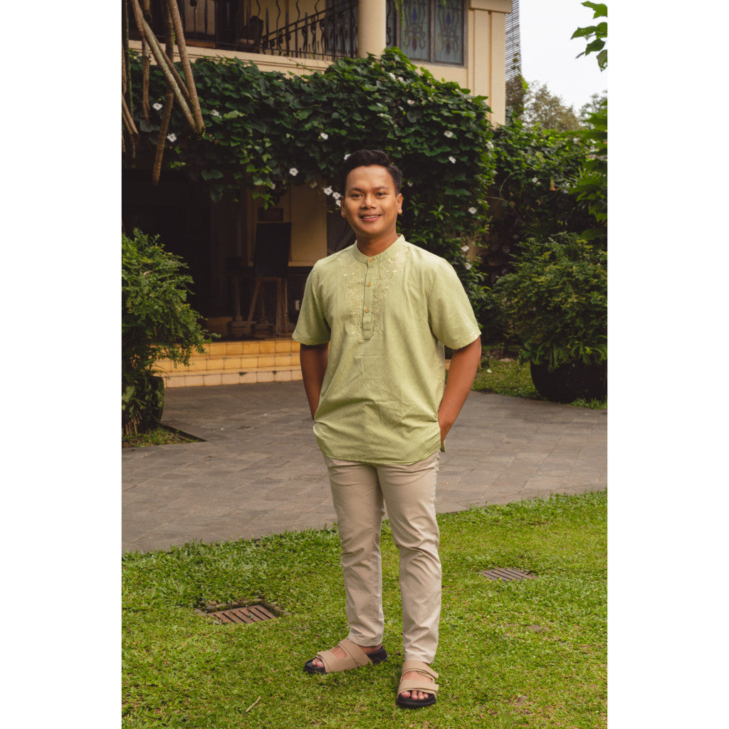 BOHOPANNA - RAYA COLLECTION - ALI DADDY TOP - Baju Koko - Baju Muslim