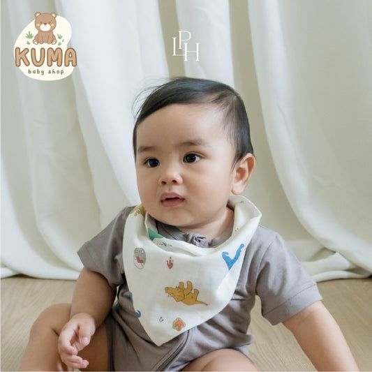 Little Palmerhaus - Muslin Bandana Bib (Celemek Bayi) 2.0