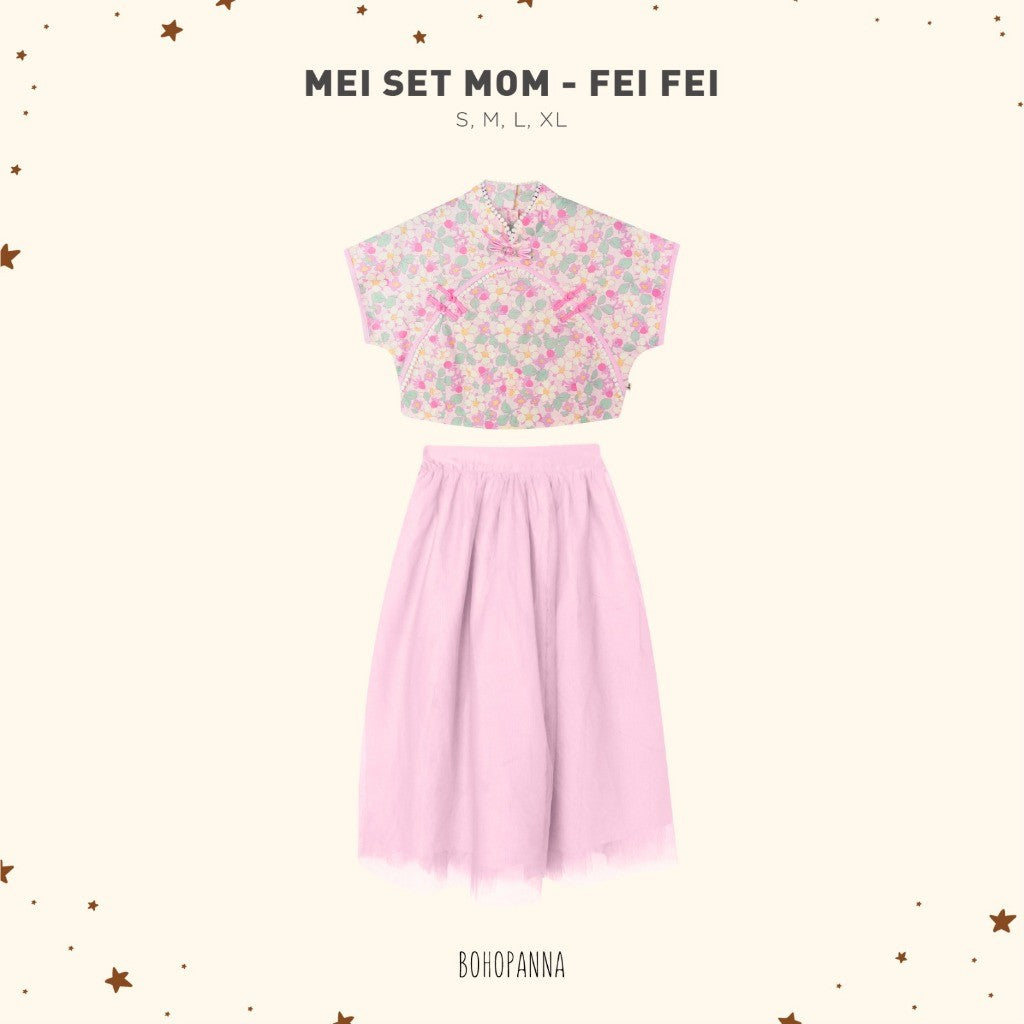 BOHOPANNA - MEI SET MOM - Setelan Baju Imlek Dewasa - Setelan Baju Imlek Mom